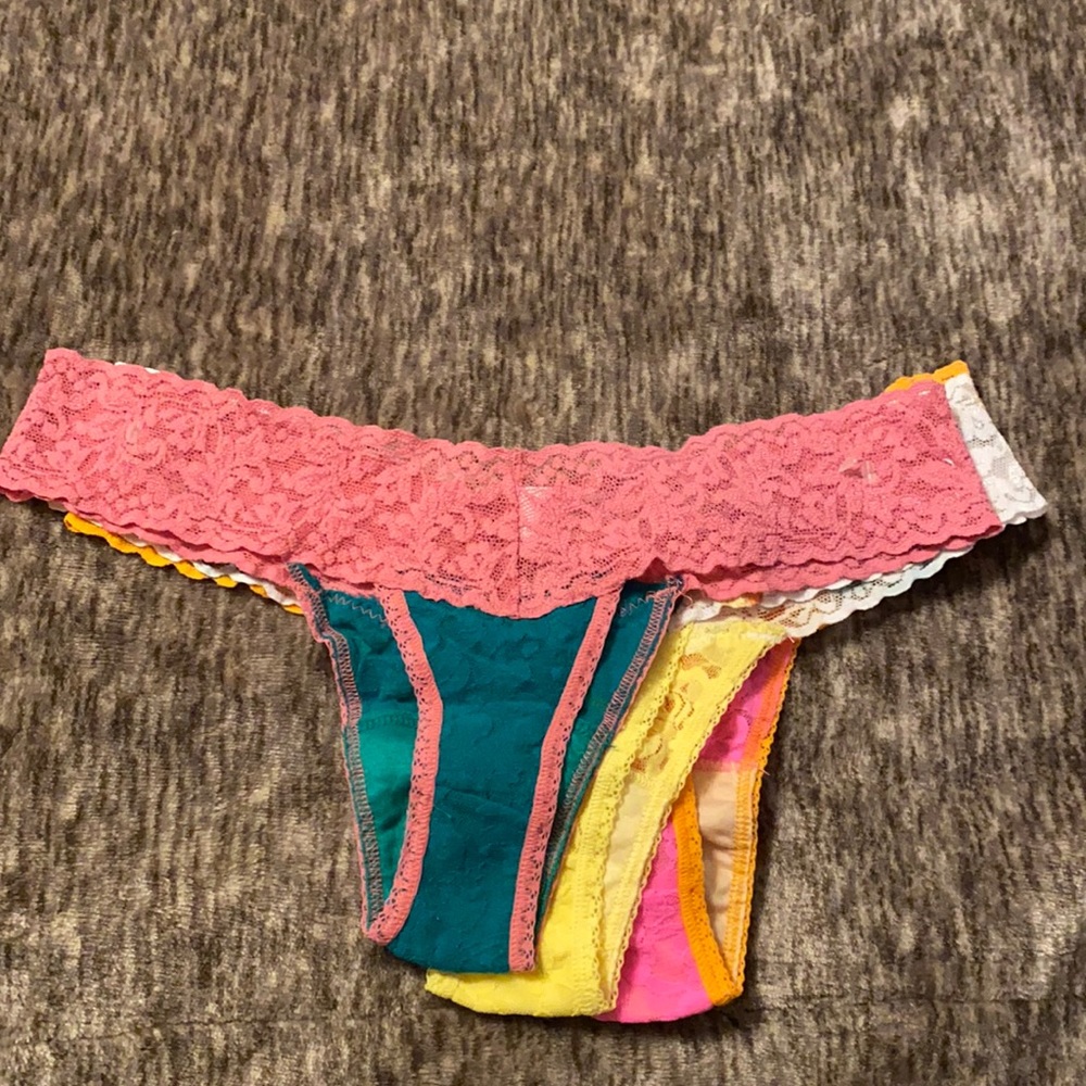 💙3‎ Pack Hanky Panky Lace Thong Panty💙